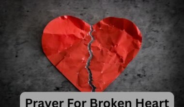 Prayer For Broken Heart