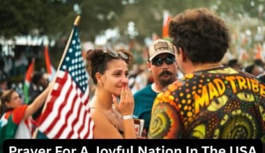 Prayer For A Joyful Nation In The USA