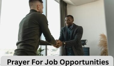 Prayer For Job Opportunities