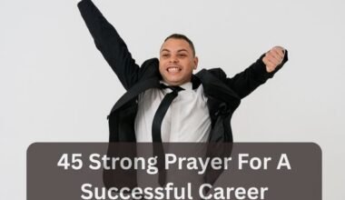 Prayer For A Successful Career