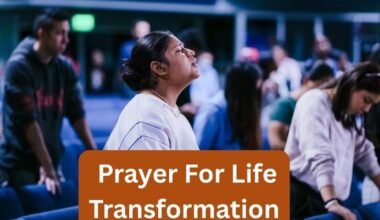 Prayer For Life Transformation