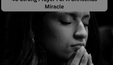 Prayer For A Christmas Miracle