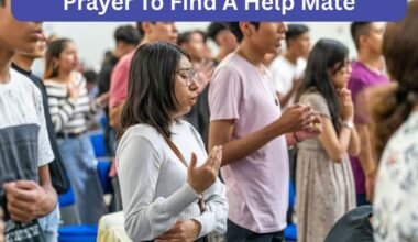 Prayer To Find A Help Mate