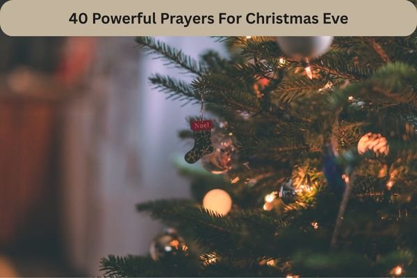 Prayers For Christmas Eve